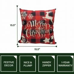 Fraser Hill Farm Assortment Of Four Christmas Accent Pillows - Series 1 -Christmas store unnamed file 1063