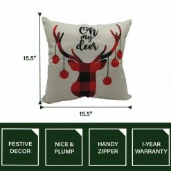Fraser Hill Farm Assortment Of Four Christmas Accent Pillows - Series 1 -Christmas store unnamed file 1064