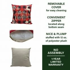 Fraser Hill Farm Assortment Of Four Christmas Accent Pillows - Series 1 -Christmas store unnamed file 1067