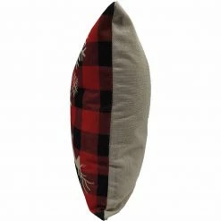 Fraser Hill Farm 15.5-In. Merry Christmas Indoor Accent Pillow, Buffalo Plaid -Christmas store unnamed file 1105