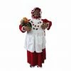 Fraser Hill Farm 3-Ft. Music And Motion African American Mrs. Claus With Apron - Animated Indoor