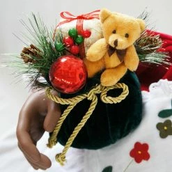 Fraser Hill Farm 3-Ft. Music And Motion African American Mrs. Claus With Apron - Animated Indoor -Christmas store unnamed file 1190