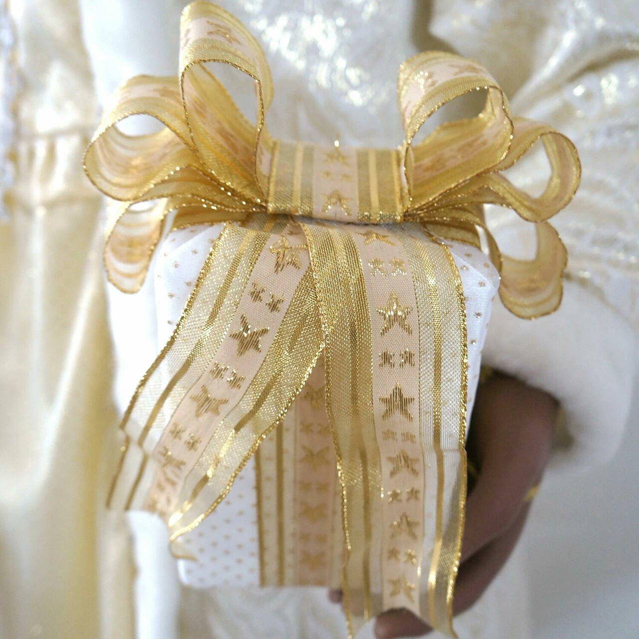 Fraser Hill Farm 58-In. African American Dancing Mrs. Claus With Gift And Basket 15 Fraser Hill Farm 58-In. African American Dancing Mrs. Claus With Gift And Basket - Image 15