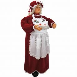 Fraser Hill Farm 36-In. Dancing Baking Mrs. Claus With Apron And Christmas Cookies 24 Fraser Hill Farm 36-In. Dancing Baking Mrs. Claus With Apron And Christmas Cookies -Christmas store unnamed file 1350