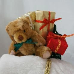 Fraser Hill Farm 58" Life-Size Dancing Santa With Wreath And Gift Sack -Christmas store unnamed file 1396