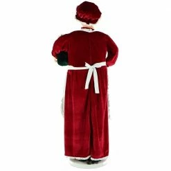 Fraser Hill Farm 58" Life-Size Dancing Mrs. Claus With Apron -Christmas store unnamed file 1417
