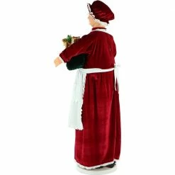 Fraser Hill Farm 58" Life-Size Dancing Mrs. Claus With Apron -Christmas store unnamed file 1420