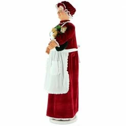 Fraser Hill Farm 58" Life-Size Dancing Mrs. Claus With Apron -Christmas store unnamed file 1421