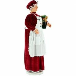 Fraser Hill Farm 58" Life-Size Dancing Mrs. Claus With Apron -Christmas store unnamed file 1422