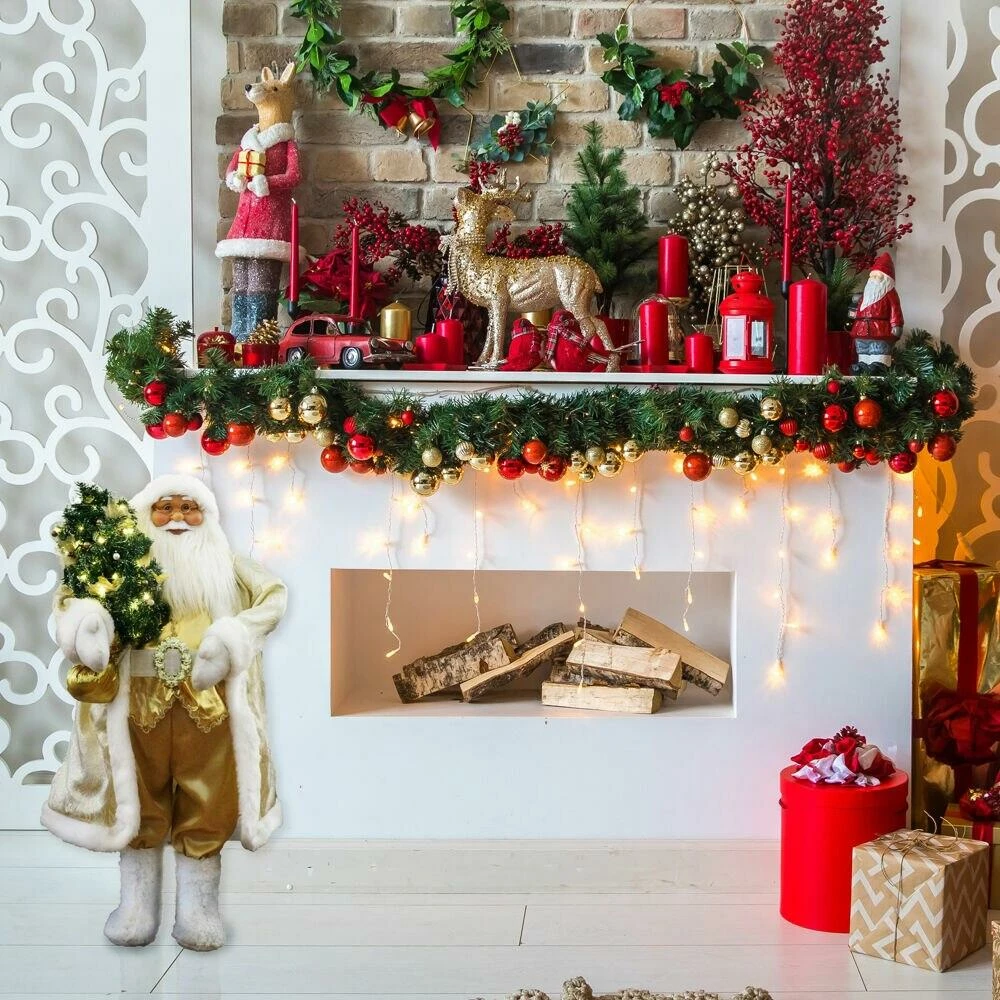 Fraser Hill Farm 36" Music And Motion Santa With Christmas Tree 4 Fraser Hill Farm 36" Music And Motion Santa With Christmas Tree - Image 4