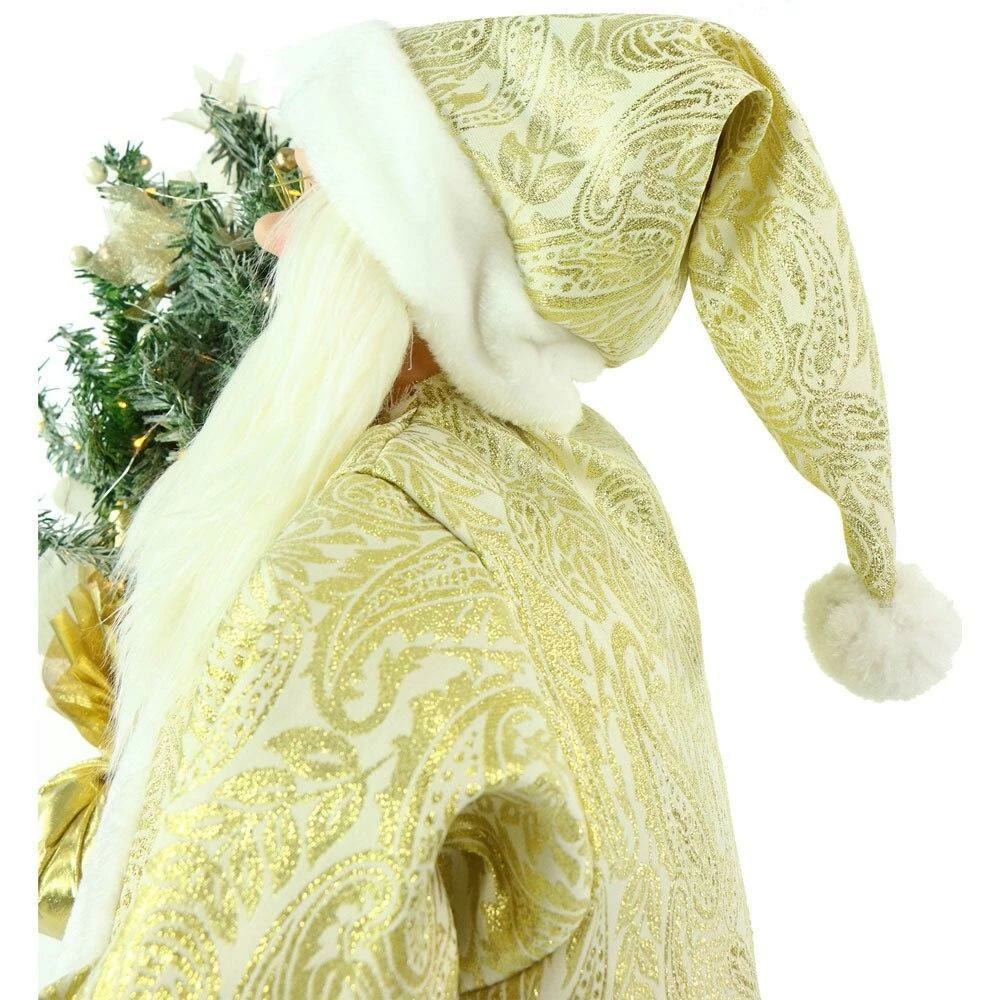 Fraser Hill Farm 36" Music And Motion Santa With Christmas Tree 8 Fraser Hill Farm 36" Music And Motion Santa With Christmas Tree - Image 8