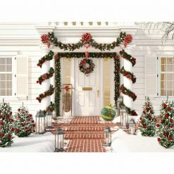 Fraser Hill Farm 18-In. Green Resin Oversized Christmas Ornament W/ Snowflake Pattern And LED Lights 13 Fraser Hill Farm 18-In. Green Resin Oversized Christmas Ornament W/ Snowflake Pattern And LED Lights -Christmas store unnamed file 1530