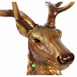 Fraser Hill Farm 4-Ft. Tall Sitting Reindeer W/ Metallic Finish W/ Long-Lasting LED Lights 8 Fraser Hill Farm 4-Ft. Tall Sitting Reindeer W/ Metallic Finish W/ Long-Lasting LED Lights -Christmas store unnamed file 1565