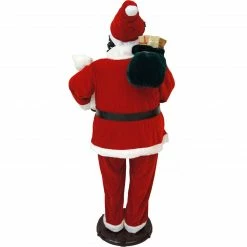 Fraser Hill Farm 58-In. African American Dancing Santa With Toy Sack And Teddy Bear, Animated Christmas Decorations, Holiday Home Décor 26 Fraser Hill Farm 58-In. African American Dancing Santa With Toy Sack And Teddy Bear, Animated Christmas Decorations, Holiday Home Décor -Christmas store unnamed file 1633