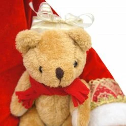 Fraser Hill Farm 58-In. Dancing Santa With Toy Sack, Teddy Bear, And Wrapped Gifts, Animated Christmas Decorations, Holiday Home Décor -Christmas store unnamed file 1645