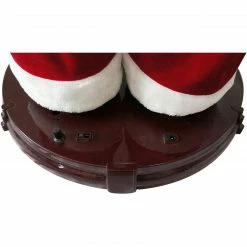 Fraser Hill Farm 58-In. Dancing Santa With Toy Sack, Teddy Bear, And Wrapped Gifts, Animated Christmas Decorations, Holiday Home Décor -Christmas store unnamed file 1648