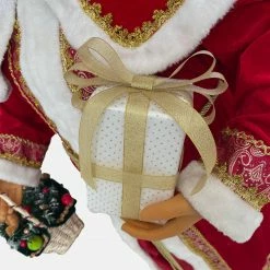 Fraser Hill Farm 58-In. Dancing Mrs. Claus With Hooded Cloak, Gift And Basket, Animated Christmas Decorations, Holiday Home Décor -Christmas store unnamed file 1661