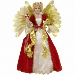 Fraser Hill Farm 32-In. Christmas Angel Figurine W/ Music, Lights, And Motion - Animated
