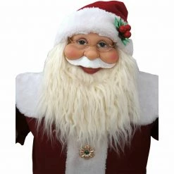 Fraser Hill Farm 3-Ft. Wide Musical Santa Claus With 2 Serving Plates - Christmas Holiday Indoor -Christmas store unnamed file 1743