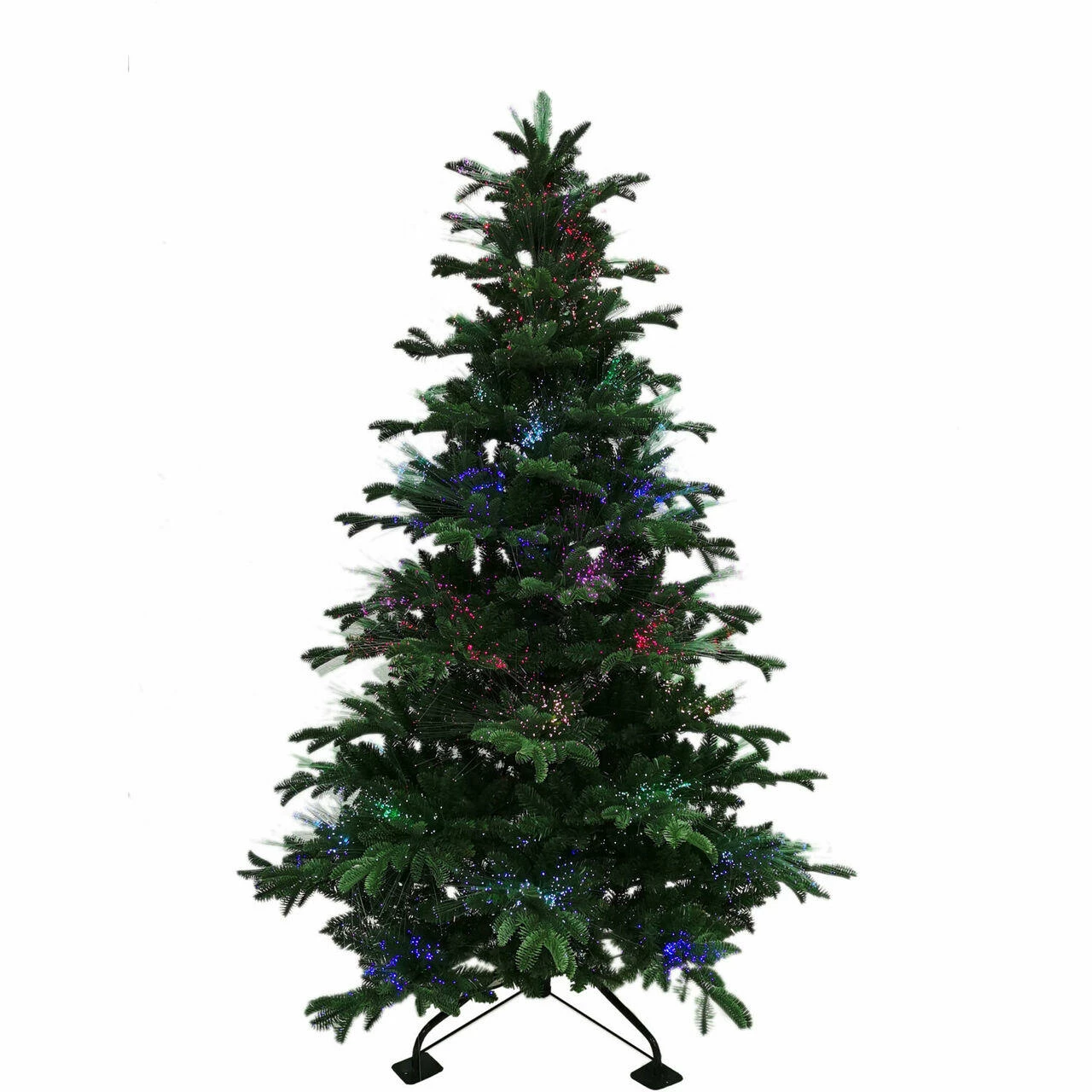 Fraser Hill Farm Indoor Or Outdoor 6.5-Ft. Green Fiber Optic Pre-lit Christmas Tree 1 Fraser Hill Farm Indoor Or Outdoor 6.5-Ft. Green Fiber Optic Pre-lit Christmas Tree