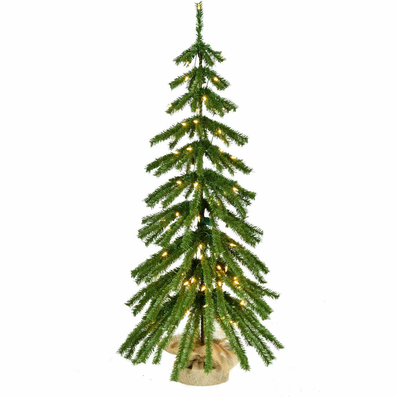 Fraser Hill Farm Set Of 3 Downswept Farmhouse Fir Trees With Warm White LED Lights 3 Fraser Hill Farm Set Of 3 Downswept Farmhouse Fir Trees With Warm White LED Lights - Image 3