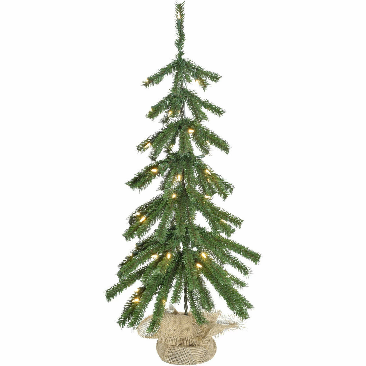 Fraser Hill Farm Set Of 3 Downswept Farmhouse Fir Trees With Warm White LED Lights 4 Fraser Hill Farm Set Of 3 Downswept Farmhouse Fir Trees With Warm White LED Lights - Image 4