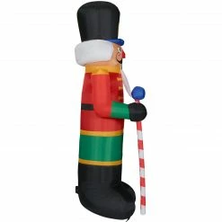 Fraser Hill Farm 10-Ft. Tall Traditional Nutcracker, Inflatable With Lights And Storage Bag 25 Fraser Hill Farm 10-Ft. Tall Traditional Nutcracker, Inflatable With Lights And Storage Bag -Christmas store unnamed file 1870