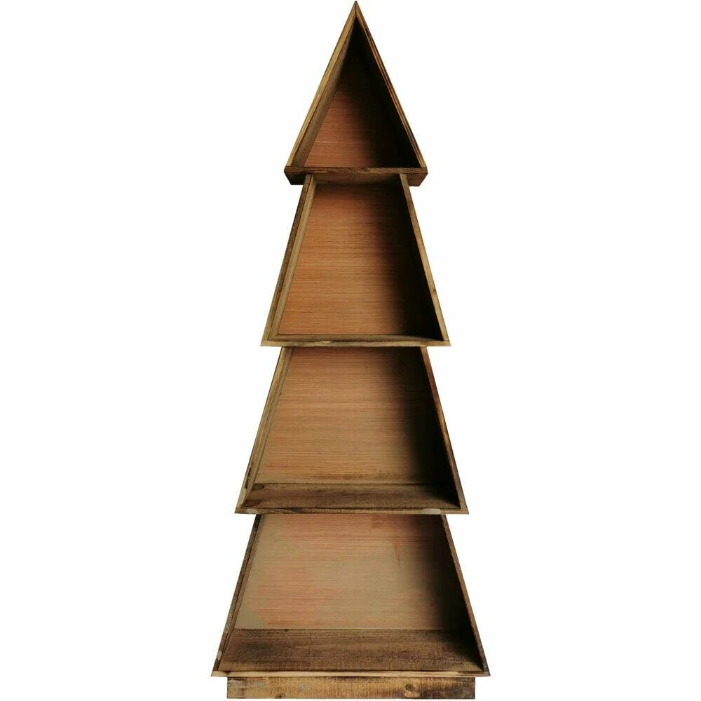 Fraser Hill Farm Woodland 7-Piece Decorating Kit: Tree Shelf, Lighted Barn, Train, Wall Sign, Snowman, 2 Ornaments 5 Fraser Hill Farm Woodland 7-Piece Decorating Kit: Tree Shelf, Lighted Barn, Train, Wall Sign, Snowman, 2 Ornaments - Image 5