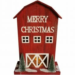 Fraser Hill Farm Woodland 7-Piece Decorating Kit: Tree Shelf, Lighted Barn, Train, Wall Sign, Snowman, 2 Ornaments 16 Fraser Hill Farm Woodland 7-Piece Decorating Kit: Tree Shelf, Lighted Barn, Train, Wall Sign, Snowman, 2 Ornaments -Christmas store unnamed file 1925