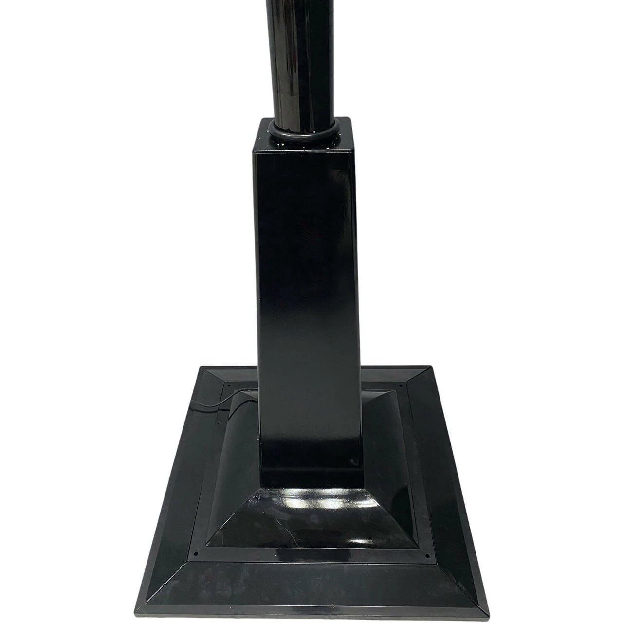 Fraser Hill Farm Let It Snow Series 74-In. Dual-Lantern Street Lamp W/ Snowman, Tree, 1 Sign, Cascading Snow And Christmas Carols, Red/Black 12 Fraser Hill Farm Let It Snow Series 74-In. Dual-Lantern Street Lamp W/ Snowman, Tree, 1 Sign, Cascading Snow And Christmas Carols, Red/Black - Image 12