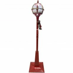 Fraser Hill Farm Let It Snow Series 69-In. Musical Snow Globe Lamp Post With Tree Scene, 2 Signs, Cascading Snow, And Christmas Carols, Red 37 Fraser Hill Farm Let It Snow Series 69-In. Musical Snow Globe Lamp Post With Tree Scene, 2 Signs, Cascading Snow, And Christmas Carols, Red -Christmas store unnamed file 2061