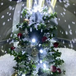 Fraser Hill Farm Let It Snow Series 69-In. Musical Snow Globe Lamp Post With Tree Scene, 2 Signs, Cascading Snow, And Christmas Carols, Black 31 Fraser Hill Farm Let It Snow Series 69-In. Musical Snow Globe Lamp Post With Tree Scene, 2 Signs, Cascading Snow, And Christmas Carols, Black -Christmas store unnamed file 2112