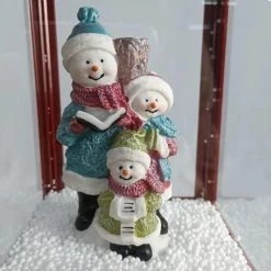 Fraser Hill Farm Let It Snow Series 49-In. Musical Mini Street Lamp With Snow Family, Cascading Snow, And Christmas Carols, Black/Bronze/Red 22 Fraser Hill Farm Let It Snow Series 49-In. Musical Mini Street Lamp With Snow Family, Cascading Snow, And Christmas Carols, Black/Bronze/Red -Christmas store unnamed file 2231