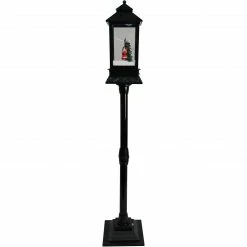Fraser Hill Farm Let It Snow Series 49-In. Musical Mini Street Lamp W/ Santa And Mrs. Claus Scene, Cascading Snow, And Christmas Carols, Black 22 Fraser Hill Farm Let It Snow Series 49-In. Musical Mini Street Lamp W/ Santa And Mrs. Claus Scene, Cascading Snow, And Christmas Carols, Black -Christmas store unnamed file 2261