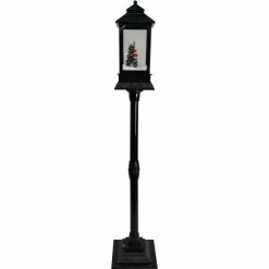 Fraser Hill Farm Let It Snow Series 49-In. Musical Mini Street Lamp W/ Santa And Mrs. Claus Scene, Cascading Snow, And Christmas Carols, Black 23 Fraser Hill Farm Let It Snow Series 49-In. Musical Mini Street Lamp W/ Santa And Mrs. Claus Scene, Cascading Snow, And Christmas Carols, Black -Christmas store unnamed file 2262