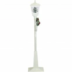 Fraser Hill Farm Let It Snow Series 71-In. Square Street Lamp W/ Tree, Animated Musical Snow, White 27 Fraser Hill Farm Let It Snow Series 71-In. Square Street Lamp W/ Tree, Animated Musical Snow, White -Christmas store unnamed file 2287
