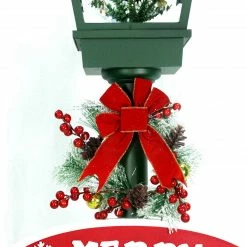 Fraser Hill Farm Let It Snow Series 71-In. Square Street Lamp With Christmas Tree, Animated Musical Snow Decoration, Green 22 Fraser Hill Farm Let It Snow Series 71-In. Square Street Lamp With Christmas Tree, Animated Musical Snow Decoration, Green -Christmas store unnamed file 2295