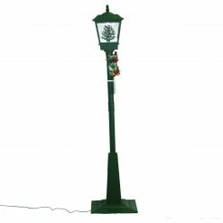 Fraser Hill Farm Let It Snow Series 71-In. Square Street Lamp With Christmas Tree, Animated Musical Snow Decoration, Green 28 Fraser Hill Farm Let It Snow Series 71-In. Square Street Lamp With Christmas Tree, Animated Musical Snow Decoration, Green -Christmas store unnamed file 2301