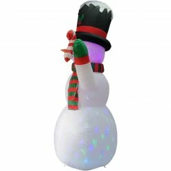 Fraser Hill Farm 8-Ft. Pre-Lit Multi-Color Inflatable Snowman with Peppermint Buttons And Candy Cane 17 Fraser Hill Farm 8-Ft. Pre-Lit Multi-Color Inflatable Snowman with Peppermint Buttons And Candy Cane -Christmas store unnamed file 2416
