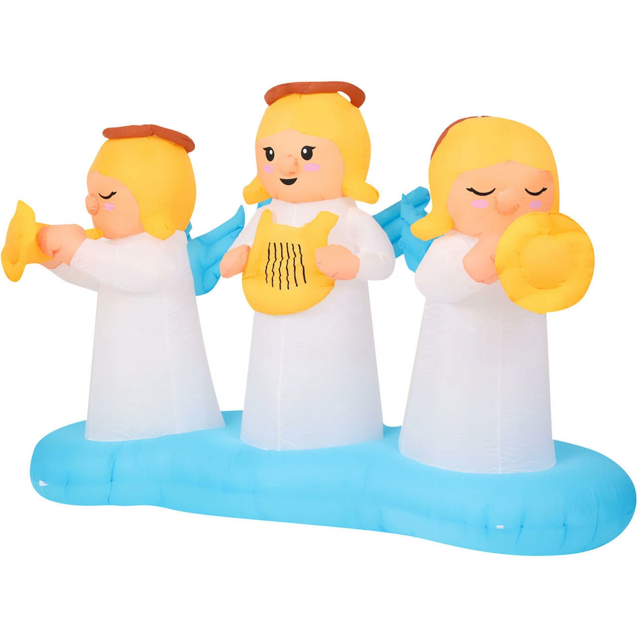 Fraser Hill Farm 8-Ft. Pre-Lit Inflatable Angel Trio 7 Fraser Hill Farm 8-Ft. Pre-Lit Inflatable Angel Trio - Image 7