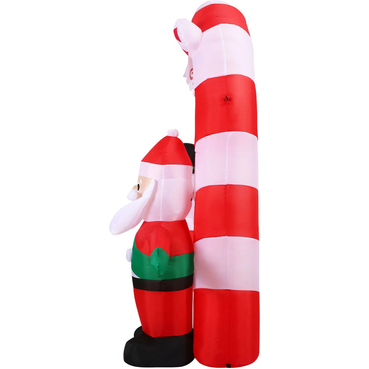 Fraser Hill Farm 9-Ft. Wide Pre-Lit Inflatable Candy Cane Arch 10 Fraser Hill Farm 9-Ft. Wide Pre-Lit Inflatable Candy Cane Arch - Image 10