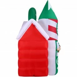 Fraser Hill Farm 7-Ft. Pre-Lit Inflatable Santa's Workshop, 19 Fraser Hill Farm 7-Ft. Pre-Lit Inflatable Santa's Workshop, -Christmas store unnamed file 2566