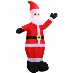 Fraser Hill Farm 10-Ft. Pre-Lit Inflatable Santa -Christmas store unnamed file 2587