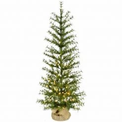 Fraser Hill Farm Set Of 3 Farmhouse Fir Trees With Warm White LED Lights (3-Ft., 4-Ft., & 5-Ft.) -Christmas store unnamed file 259