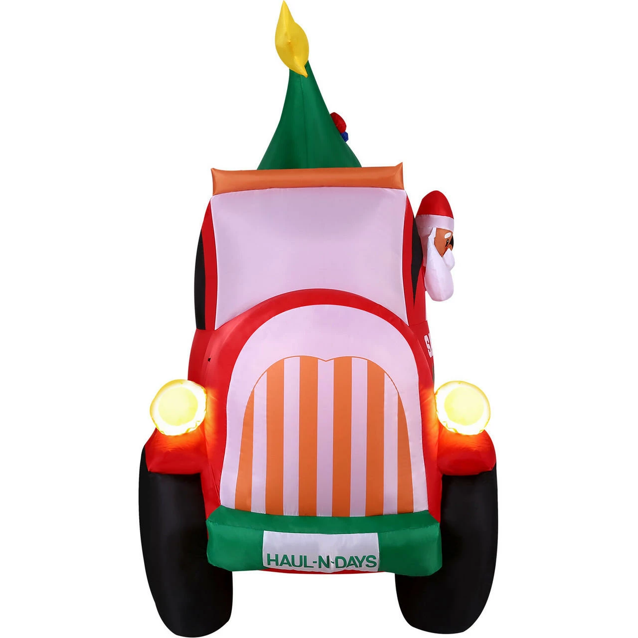 Fraser Hill Farm 6-Ft. Tall Pre-Lit Inflatable Christmas Pickup Truck 8 Fraser Hill Farm 6-Ft. Tall Pre-Lit Inflatable Christmas Pickup Truck - Image 8