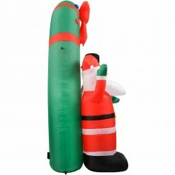 Fraser Hill Farm 8-Ft. Walkway Arch W/ Santa Claus, Snowman, Inflatable W/ Lights, Storage Bag 21 Fraser Hill Farm 8-Ft. Walkway Arch W/ Santa Claus, Snowman, Inflatable W/ Lights, Storage Bag -Christmas store unnamed file 2713