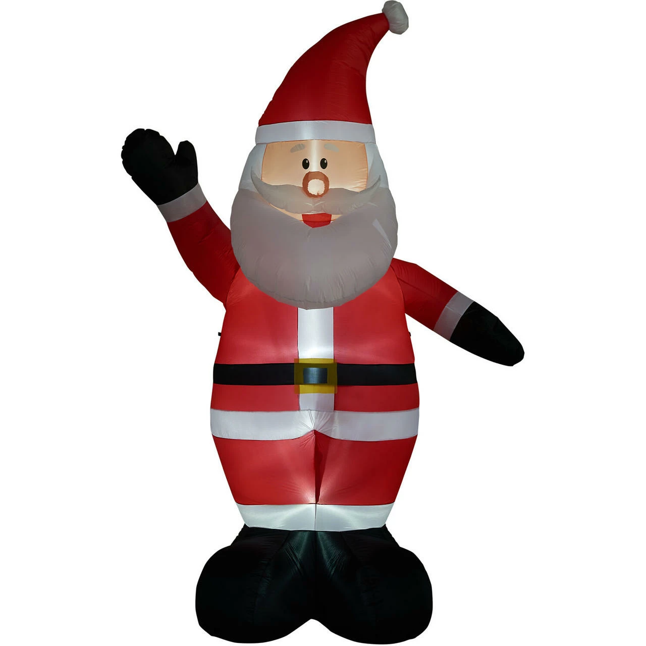 Fraser Hill Farm 12-Ft. Tall Traditional Santa, Blow Up Inflatable W/ Lights And Storage Bag 8 Fraser Hill Farm 12-Ft. Tall Traditional Santa, Blow Up Inflatable W/ Lights And Storage Bag - Image 8