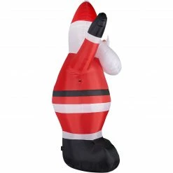 Fraser Hill Farm 12-Ft. Tall Traditional Santa, Blow Up Inflatable W/ Lights And Storage Bag 24 Fraser Hill Farm 12-Ft. Tall Traditional Santa, Blow Up Inflatable W/ Lights And Storage Bag -Christmas store unnamed file 2727