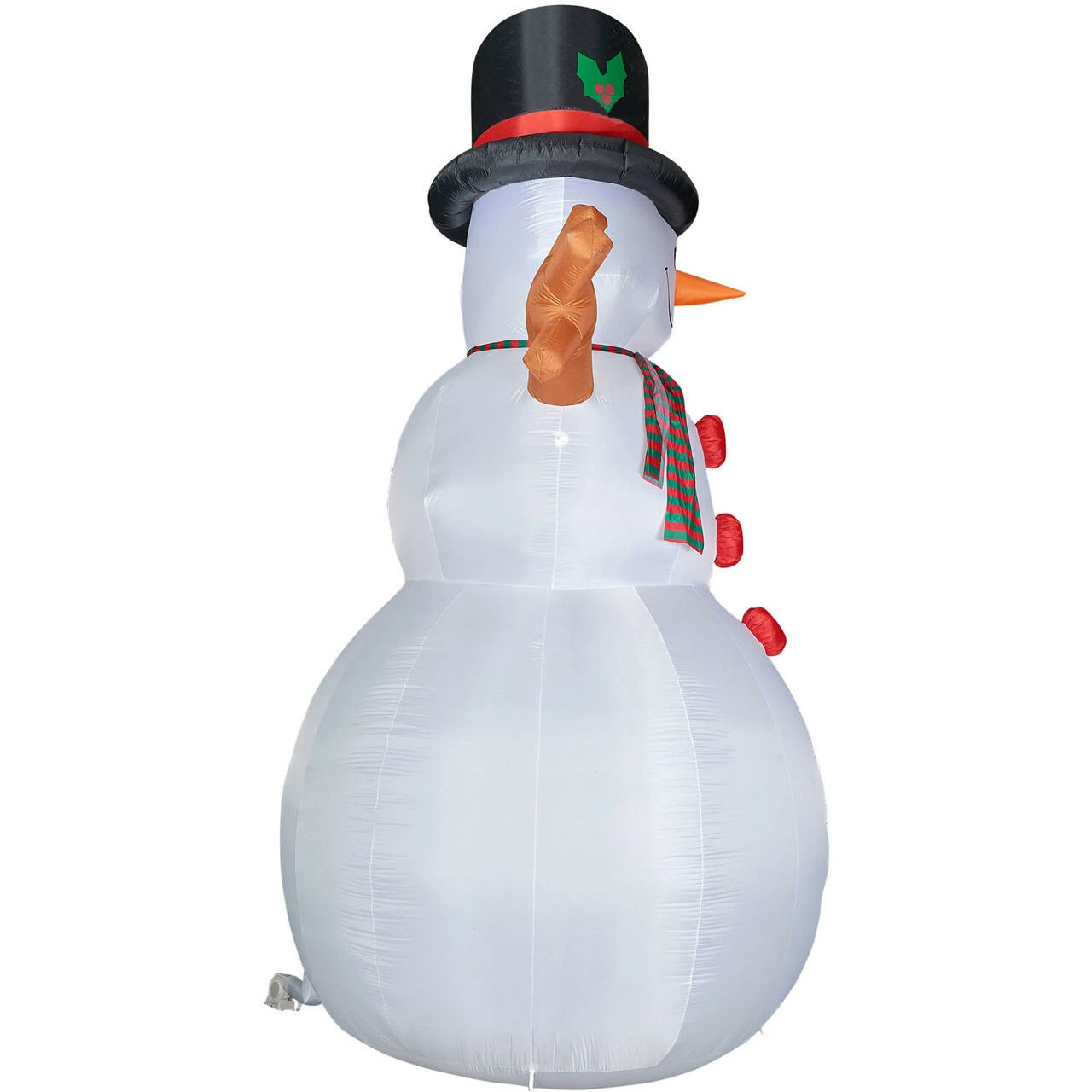 Fraser Hill Farm 20-Ft. Tall Jolly Snowman, Inflatable W/ RGB Lights And Storage Bag 12 Fraser Hill Farm 20-Ft. Tall Jolly Snowman, Inflatable W/ RGB Lights And Storage Bag - Image 12