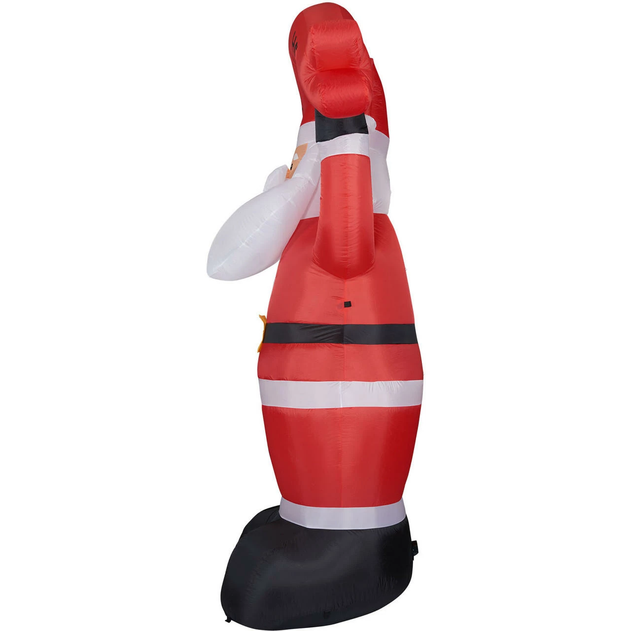 Fraser Hill Farm 10-Ft. Tall Santa Holding HO HO HO Sign, Inflatable W/ Lights, Storage Bag 10 Fraser Hill Farm 10-Ft. Tall Santa Holding HO HO HO Sign, Inflatable W/ Lights, Storage Bag - Image 10